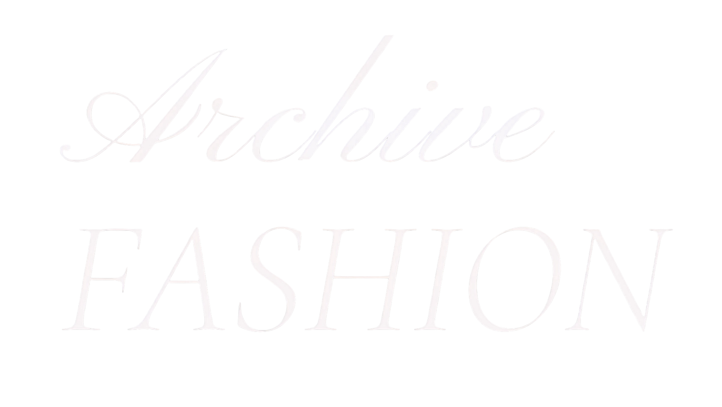 Archive Fashion